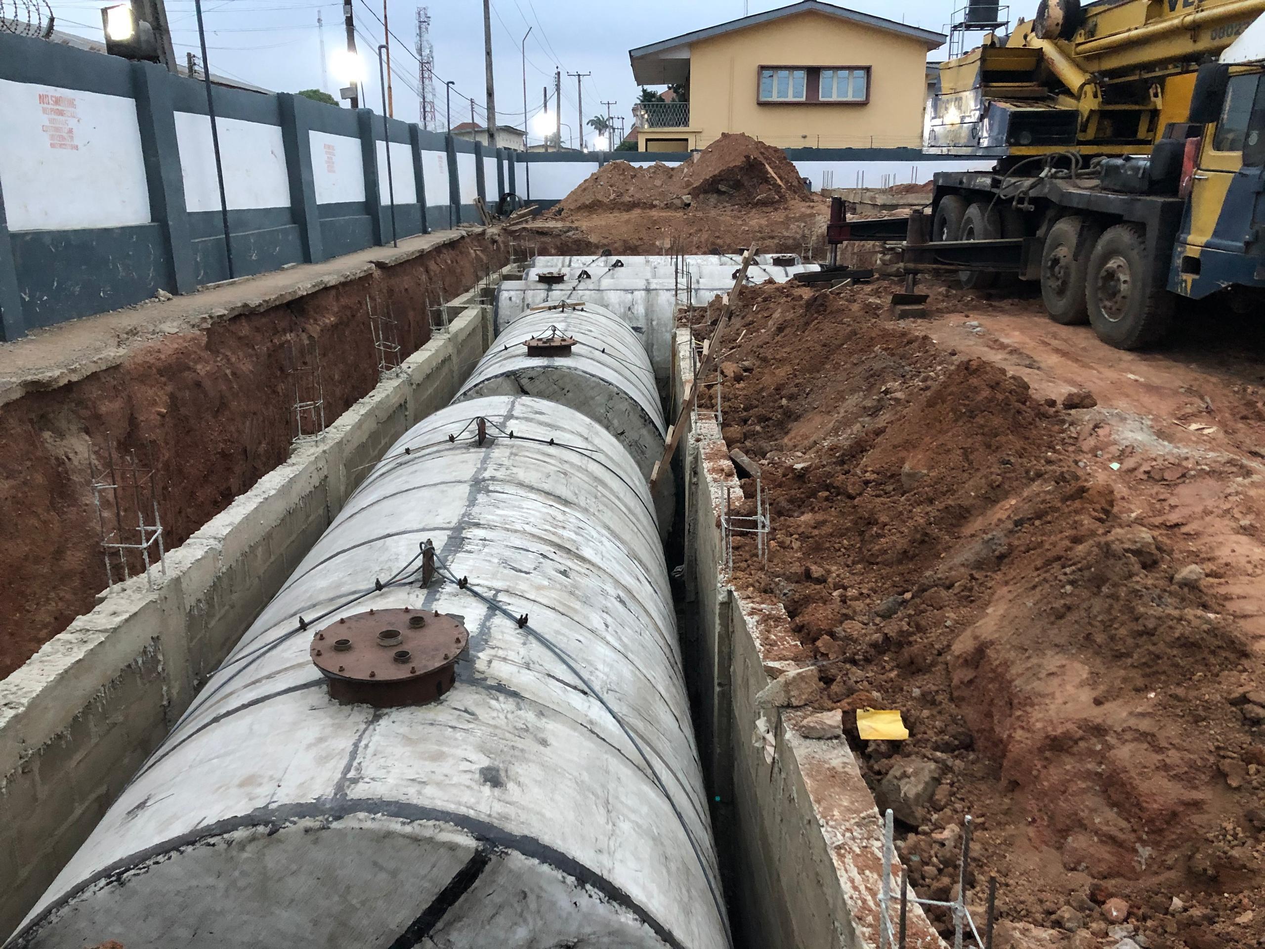 Underground and Industrial Storage Tanks Construction
